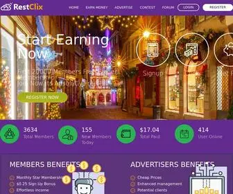 Restclix.com(RestClix) Screenshot