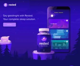 Rested.co(Sleep Made Easy Rested) Screenshot