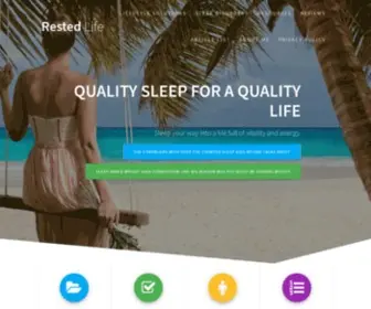 Restedlife.com(Rested Life) Screenshot