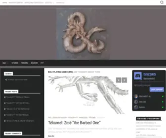 Restenford.com(A Converstaion about Role Playing Games. Specifically Dungeons and Dragons 5th Edition and Tekumel) Screenshot