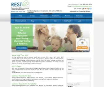 Restenvironmental.com(Mold) Screenshot