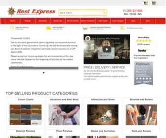 Restexpress.co.uk(Rest Express) Screenshot