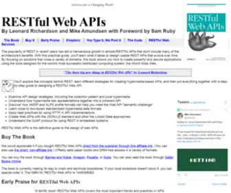 Restfulwebapis.com(RESTful Web APIs) Screenshot