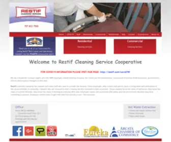 Restif.com(Expert Cleaning Services) Screenshot