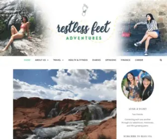 Restlessfeetadventures.com(Restless Feet Adventures) Screenshot
