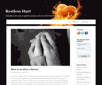 Restlesshart.com(Restless Hart) Screenshot