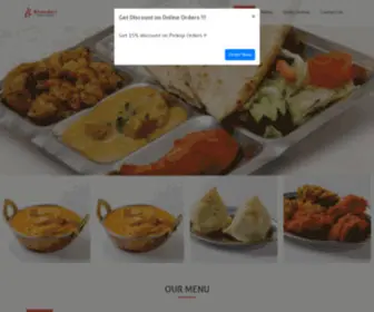 Restobhandari.com(Bhandari Cuisine Indienne) Screenshot