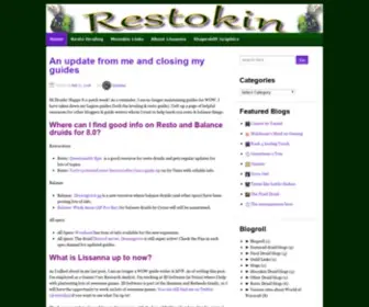 Restokin.com(World of Warcraft) Screenshot