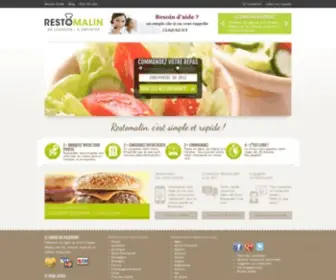 Restomalin.com(Livraison repas à domicile) Screenshot