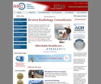 Restonradiology.com(Reston Radiology) Screenshot