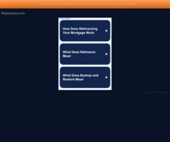 Restonsea.com(Restonsea) Screenshot