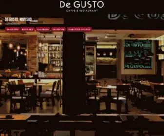 Restorandegusto.com(De gusto) Screenshot