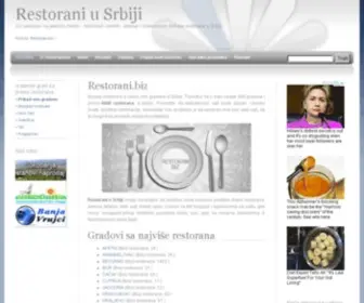 Restorani.biz(Restorani u Srbiji) Screenshot