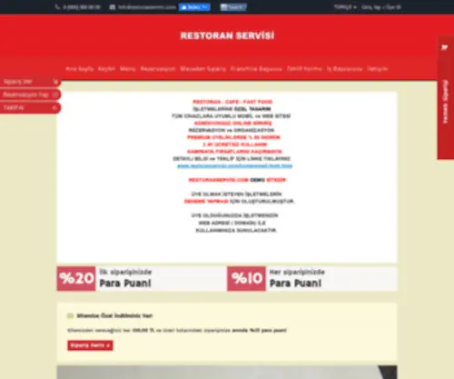 Restoranservisi.com(Restoranservisi) Screenshot