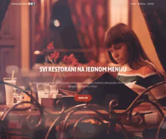 Restoranskivodic.com(Restorani Beograd) Screenshot