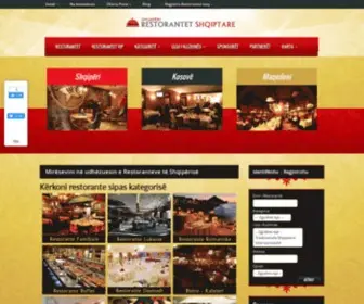 Restorantet.com(Restorantet Shqiptare) Screenshot
