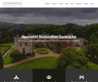 Restoration-Services.uk.com(UK Restoration Services) Screenshot