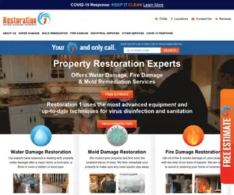 Restoration1.com(Restoration Company) Screenshot