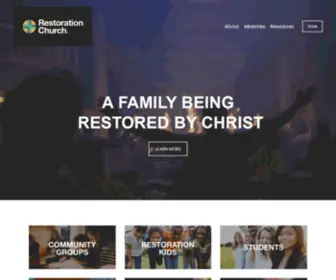 Restorationnashville.org(Restoration Church) Screenshot