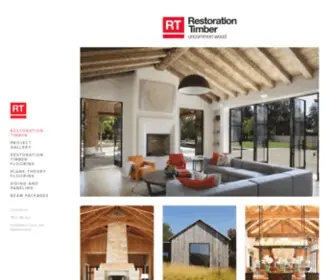 Restorationtimber.com(Restoration Timber) Screenshot