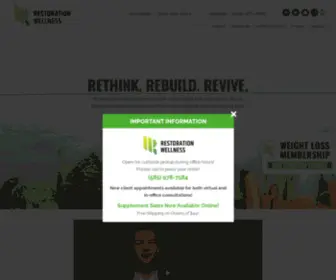 Restorationwellness.com(If you are looking for Weight Loss options in Rochester contact the team at Restoration Wellness) Screenshot