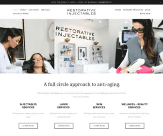 Restorativeinjectables.com(Restorative Injectables) Screenshot