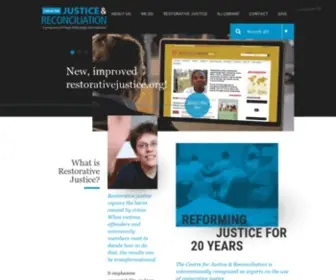 Restorativejustice.org(Restorative Justice) Screenshot