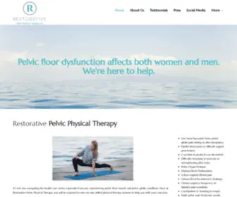 RestorativepelvicPhysicaltherapy.com(Marcy Crouch) Screenshot