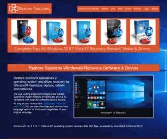 Restore.solutions(Windows®) Screenshot