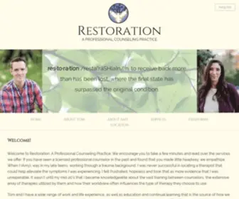 ReStoreandheal.org(Restoration) Screenshot