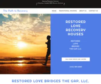 Restoredloverecoveryhouses.com(Restored Love Recovery Houses) Screenshot