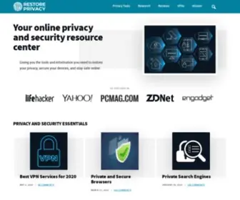 Restoreprivacy.com(Restore Privacy) Screenshot