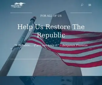 ReStoretherepublicPac.com(Defending The Republic) Screenshot