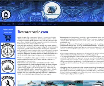 ReStoretronic.com(restoretronic) Screenshot