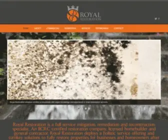 Restorewithroyal.com(Royal Restoration) Screenshot