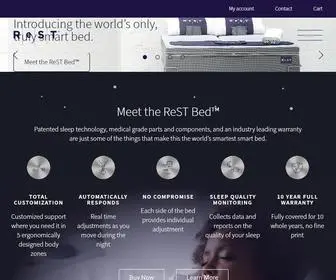 Restperformance.com(ReST Smart Bed Technology) Screenshot