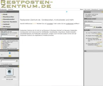 Restposten-Zentrum.de(Intime Shop) Screenshot