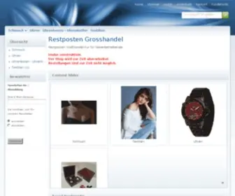 Restpostenversandhandel.de(Textilgrosshandel Kaufmann) Screenshot