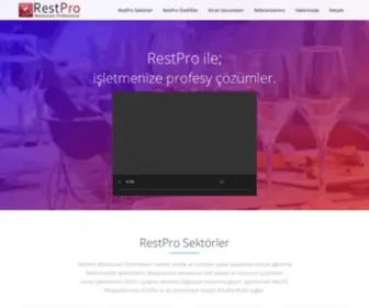 Restpro.net(Ana Sayfa) Screenshot