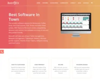 Restrofit.com(Best POS Restaurant Management Software in jabalpur) Screenshot