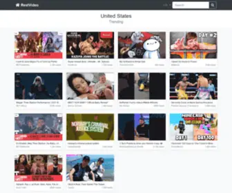 Restvideo.com(United States) Screenshot