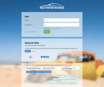 Restwertboerse.ch(Restwertbörse.ch) Screenshot