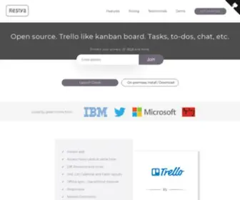 Restya.com(Open source Trello alternative) Screenshot