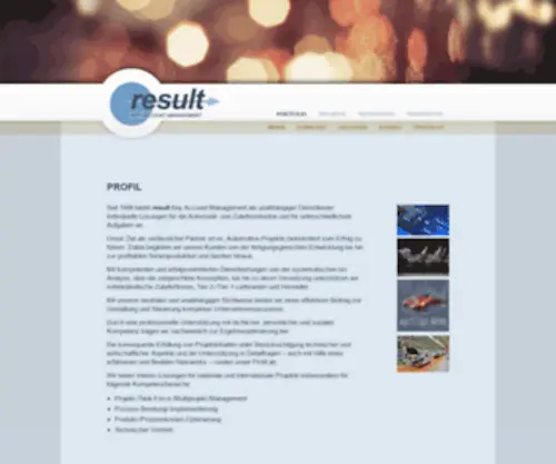 Result-Online.de(Result Key Account Management) Screenshot