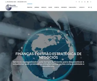 Resultaconsultoria.com.br(Consultoria, Finanças e Gestão de Negócios) Screenshot