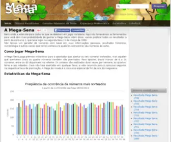 Resultadomegasena.net.br(Mega Sena) Screenshot