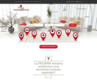 Resultadoslocales.com(El Directorio Online de tu Ciudad) Screenshot