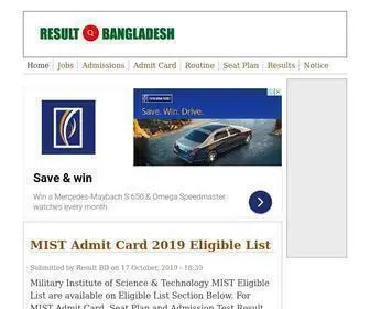 Resultbangladesh.com(The Result Bangladesh) Screenshot