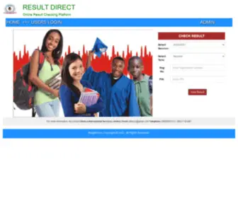 Resultdirect.org(Online Result checker) Screenshot