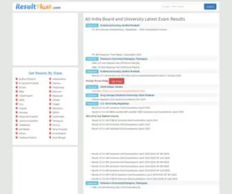 Resultflash.com(All India exam results) Screenshot